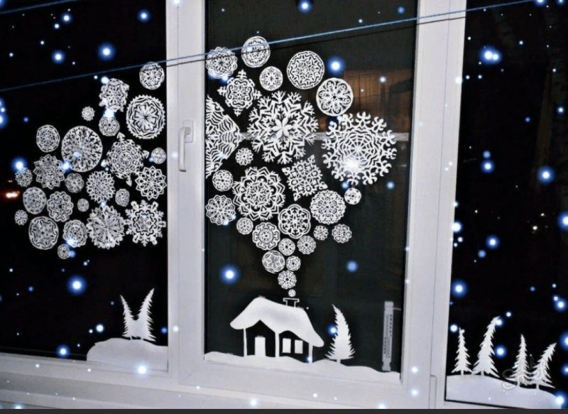 Украшения на окна