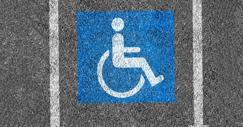 Знак парковка для инвалидов