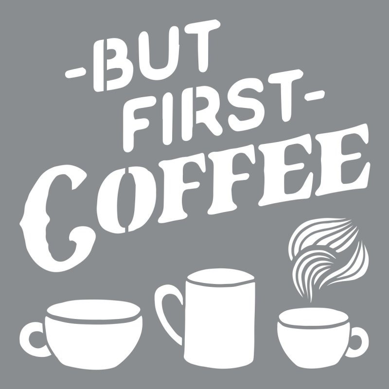 Трафареты для кофейни