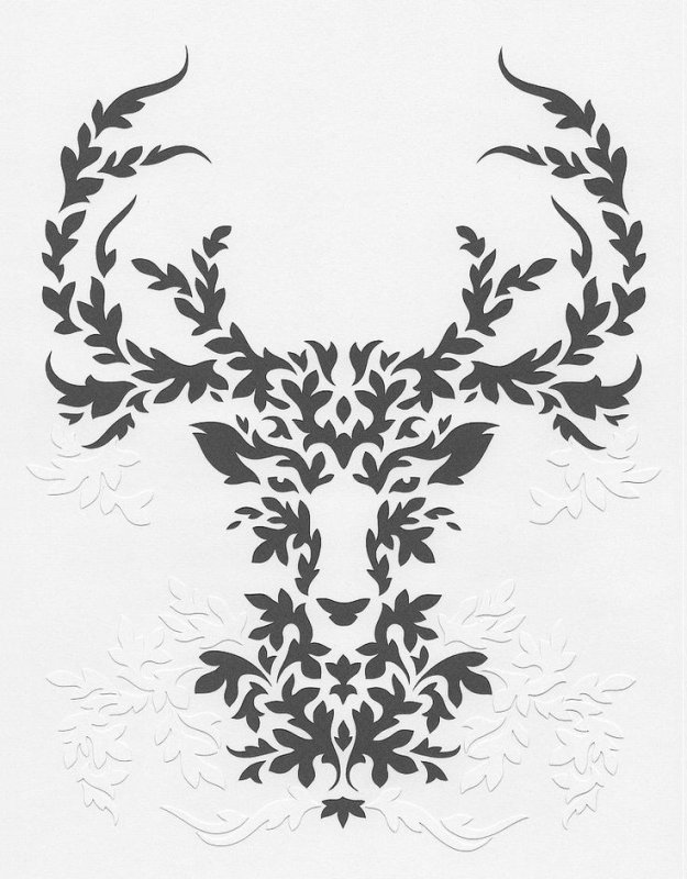 Трафарет узоры