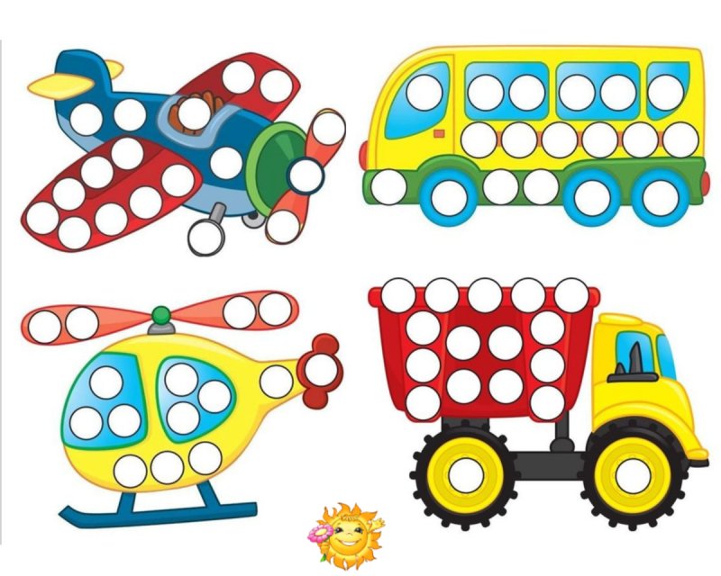 Пластилиновые заплатки для малышей