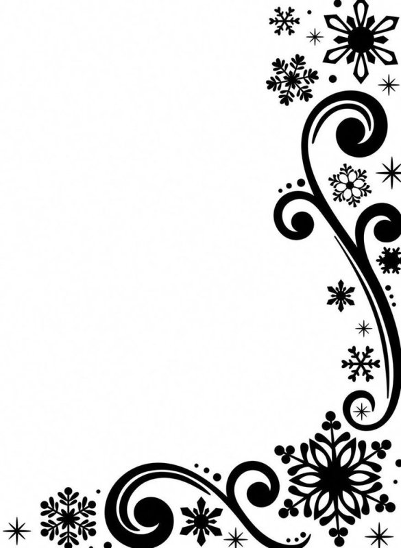 Зимний орнамент