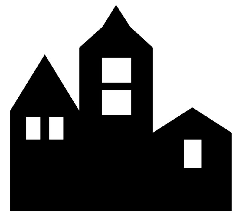 Очертание домика