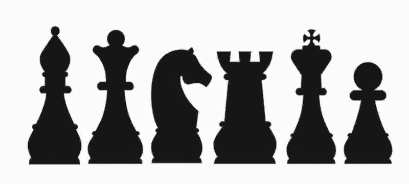 Стилизованные шахматные фигуры