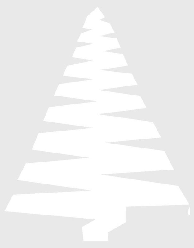 Трафарет "елка"