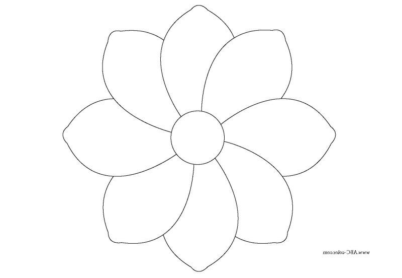 Цветы. Раскраска