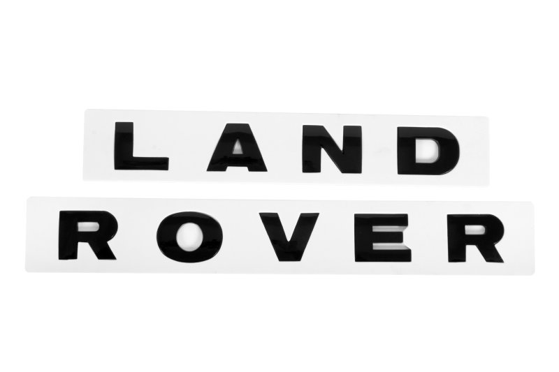 Land Rover надпись