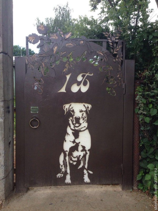 Калитка плазменная резка