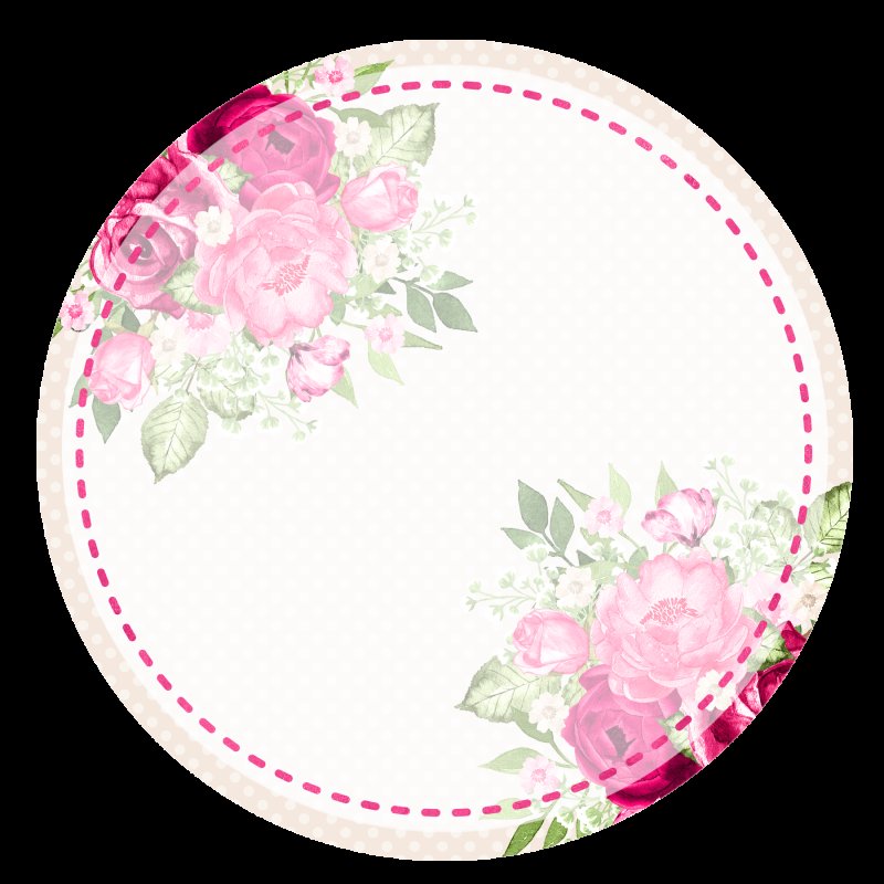 Круглый фон