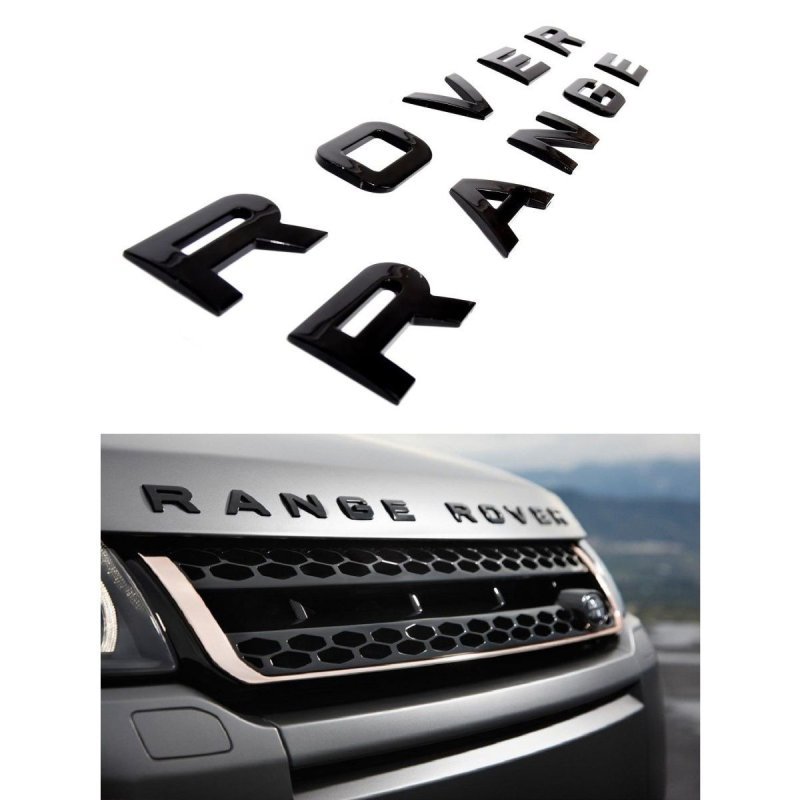 Range Rover надпись на капот