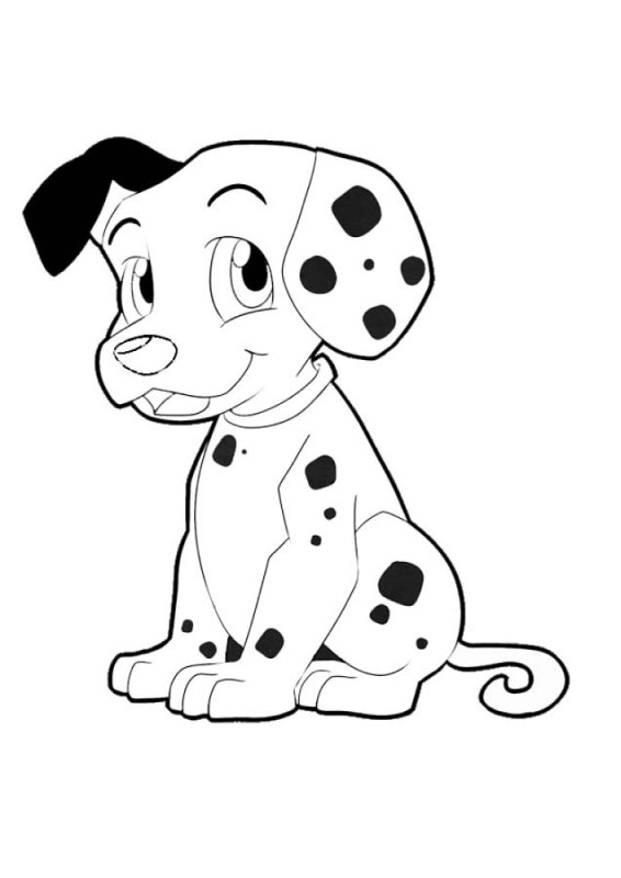 101 Далматинец раскраска