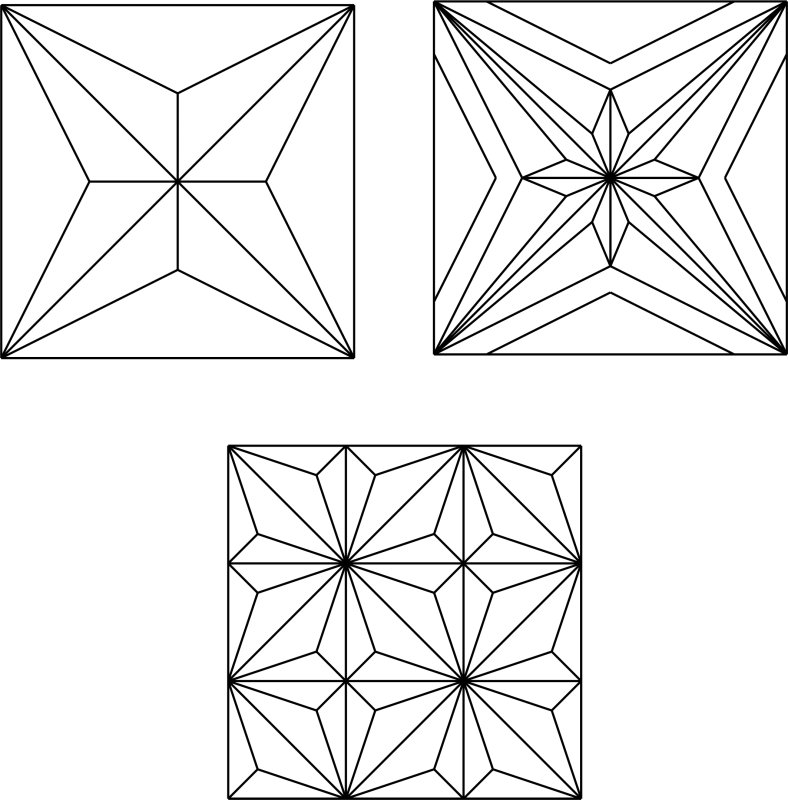 Геометрическая резьба орнамент