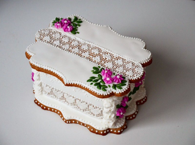 Шкатулка из пряников