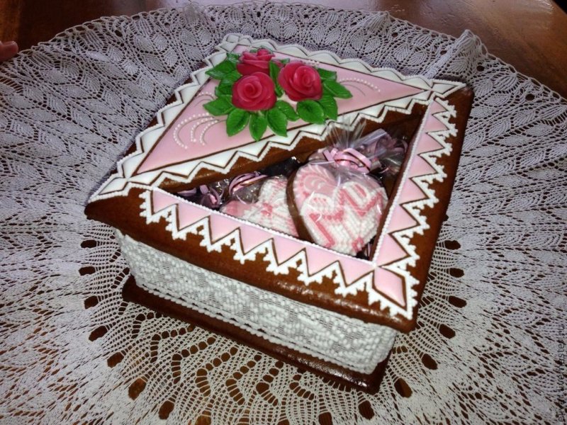 Пряничная шкатулка