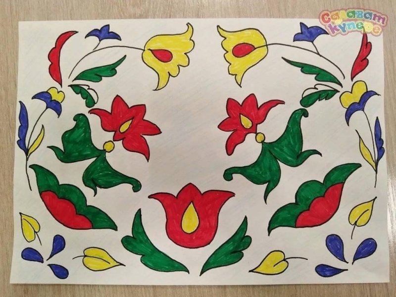 Татарские узоры и орнаменты