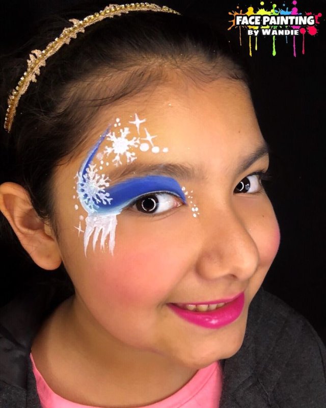 Новогодний макияж для девочек