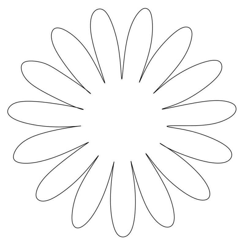 Ромашки картинки для вырезания