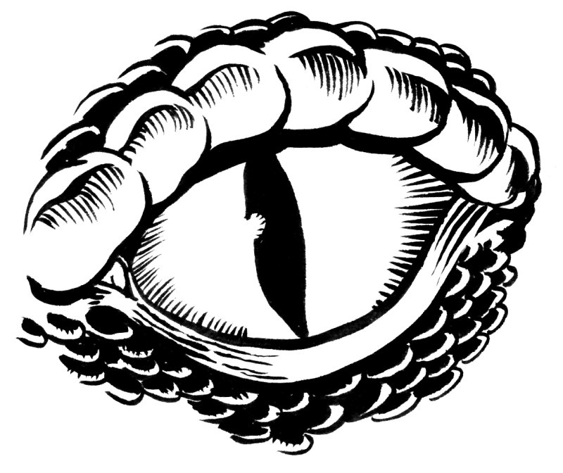 Змеиный глаз вектор