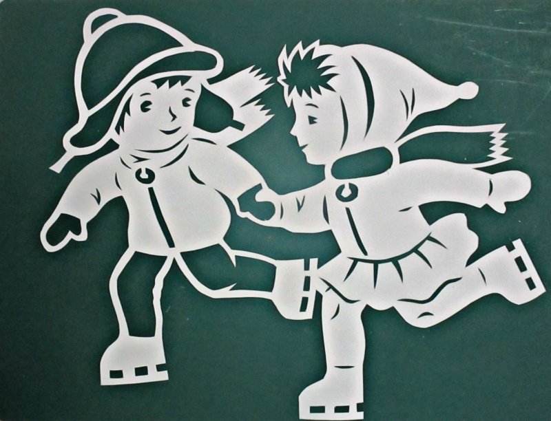 Вытынанки для дошкольников