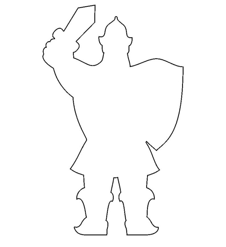 Трафареты фигурок