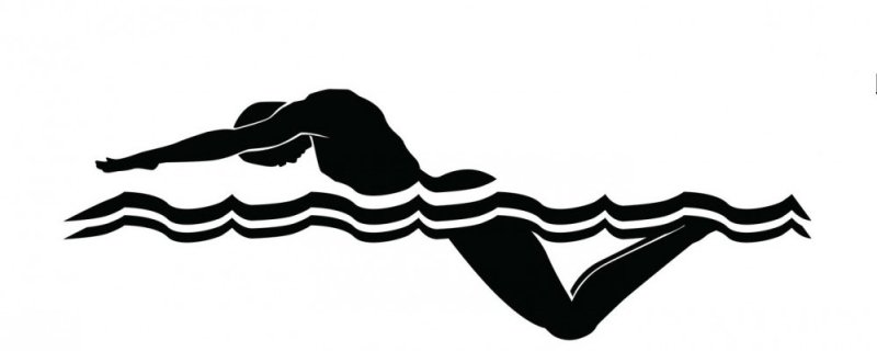 Плавание силуэт