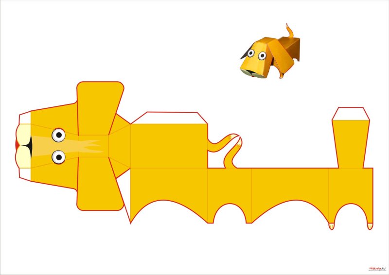 Бумажные игрушки