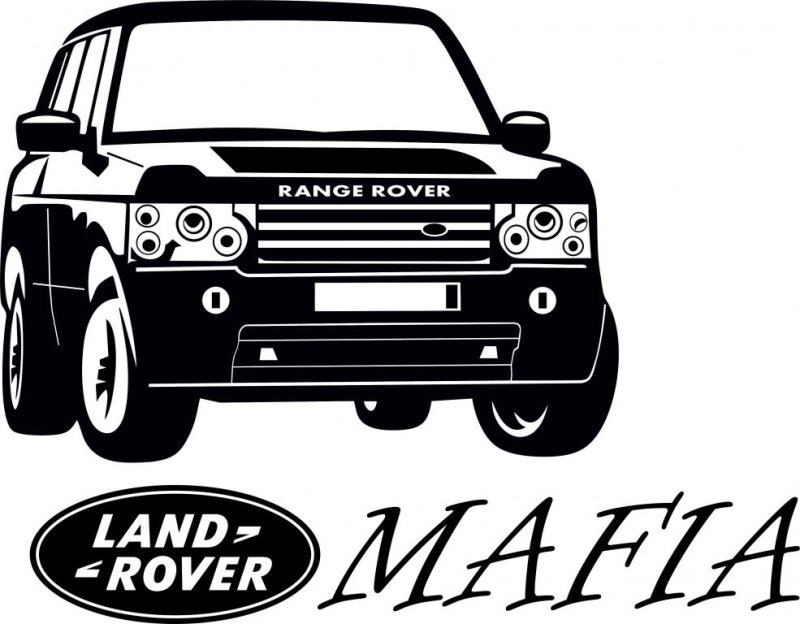 Эмблема Land Rover range Rover