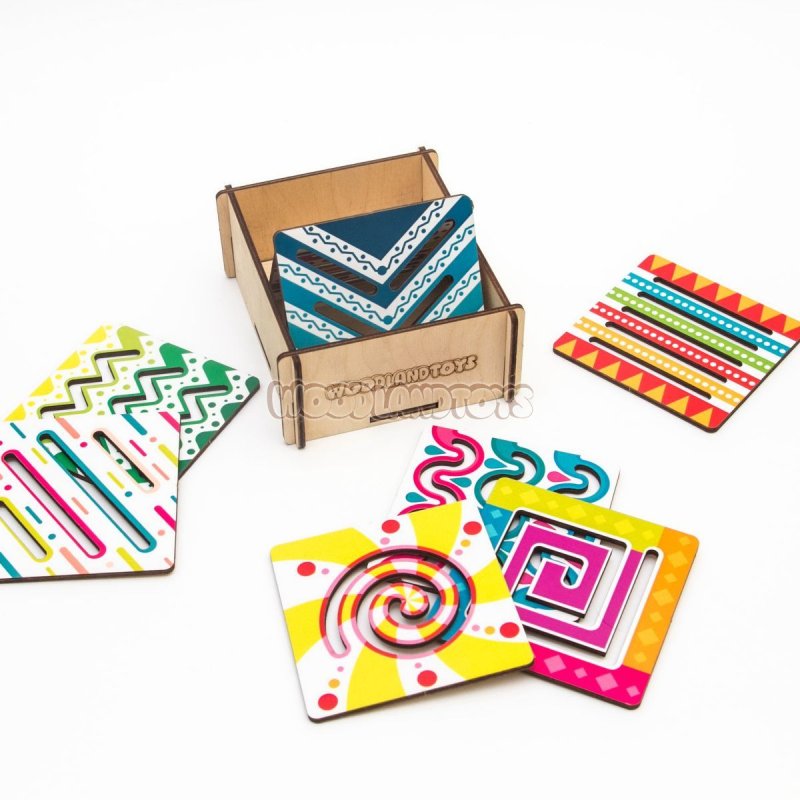 Трафаретные линейки детские