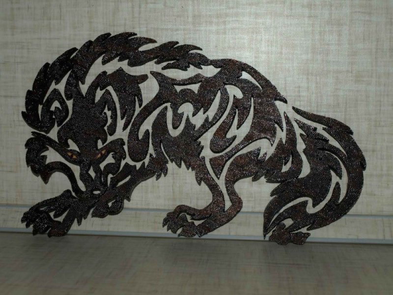 Художественная резьба лобзиком по дереву