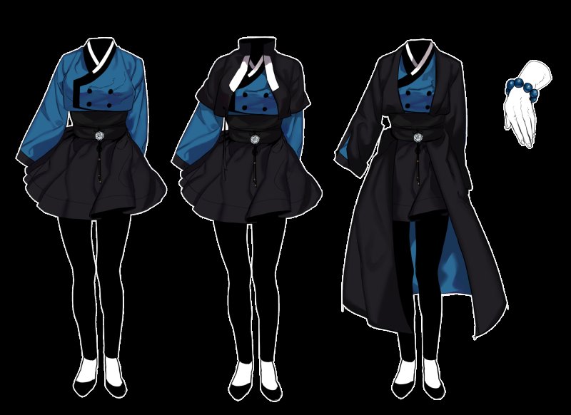 Одежда персонажей Геншина