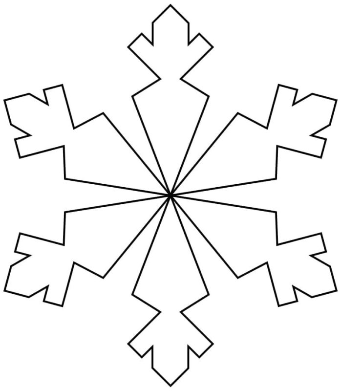 Снежинки для вырезания