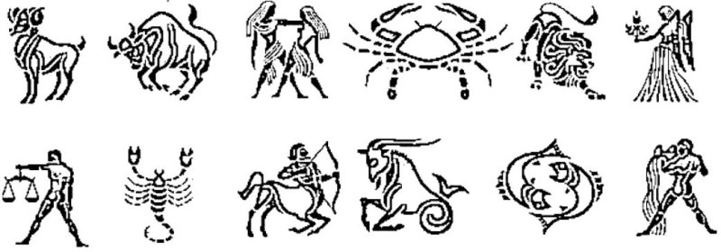 Знаки зодиака шаблоны для выжигания