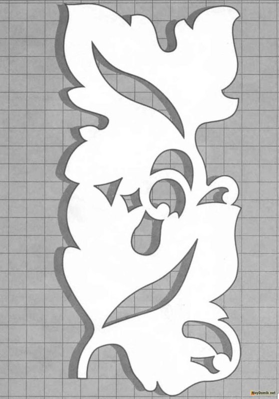 Пропильная прорезная резьба по дереву лобзиком