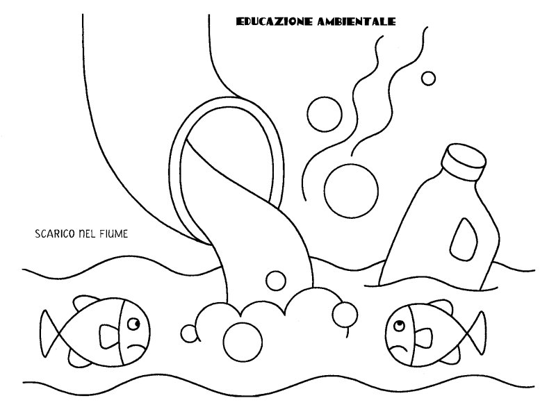 Раскраски на тему вода для детей