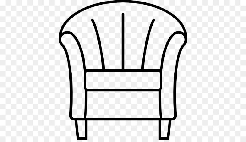 Кресло раскраска для детей