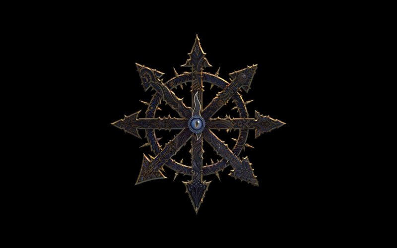 Восьмиконечная звезда хаоса Warhammer