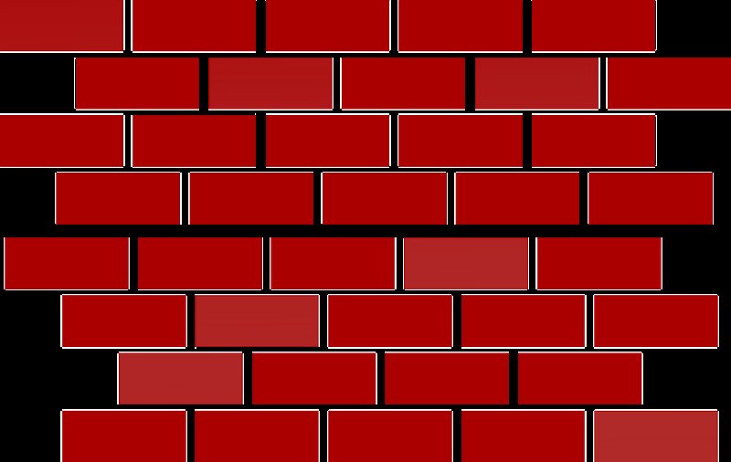 Трафарет кирпич