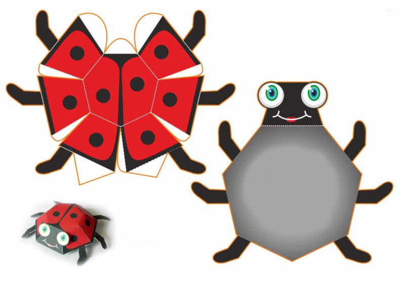 Животные из бумаги