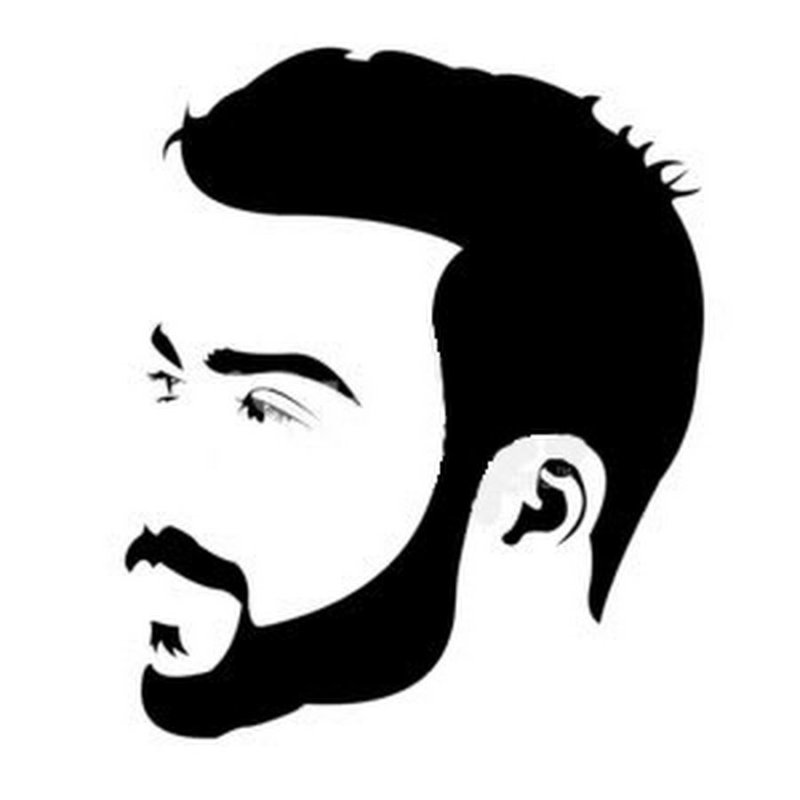 Очертания мужской прически