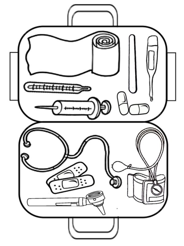 Бумажный набор доктора