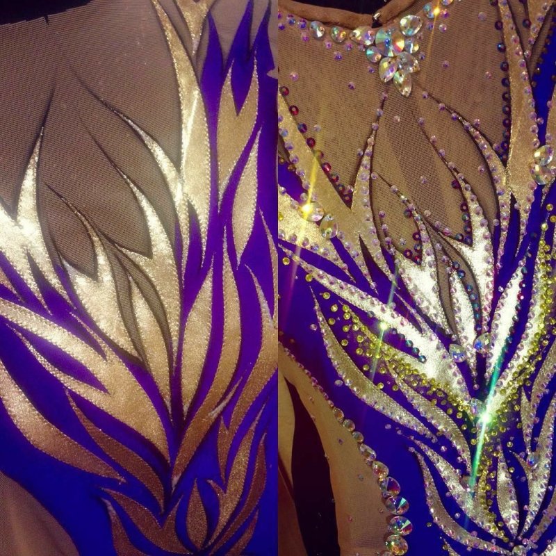 Костюм для художественной гимнастики