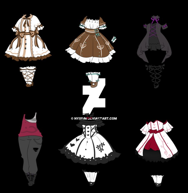 Аниме костюмы