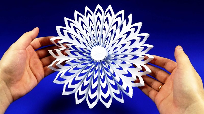 Необычные снежинки