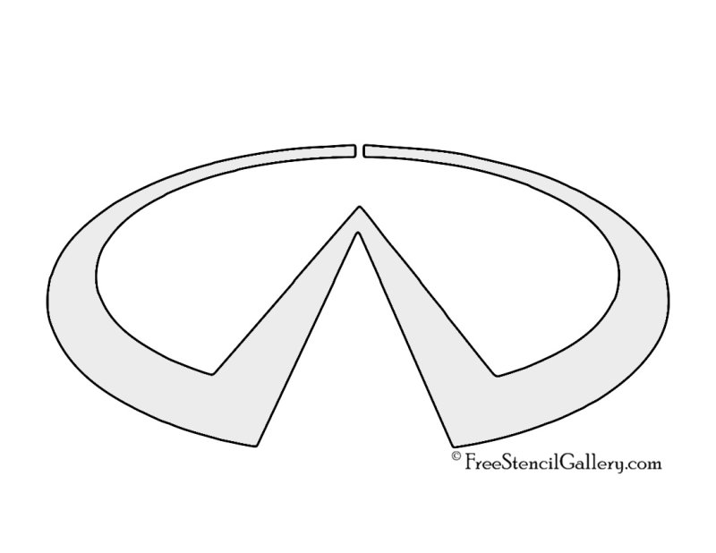 Инфинити значок раскраска