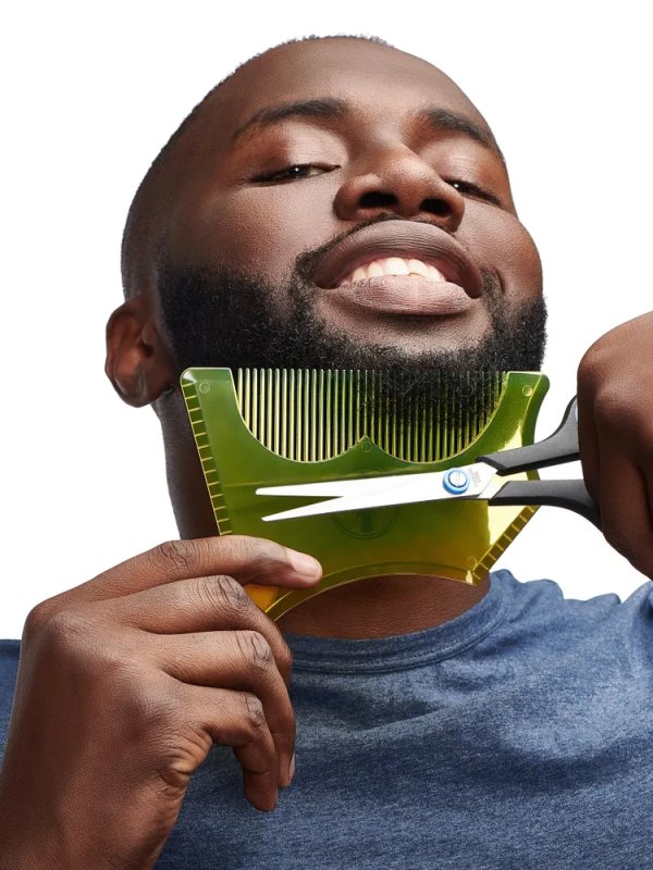 Manecode трафарет для бороды