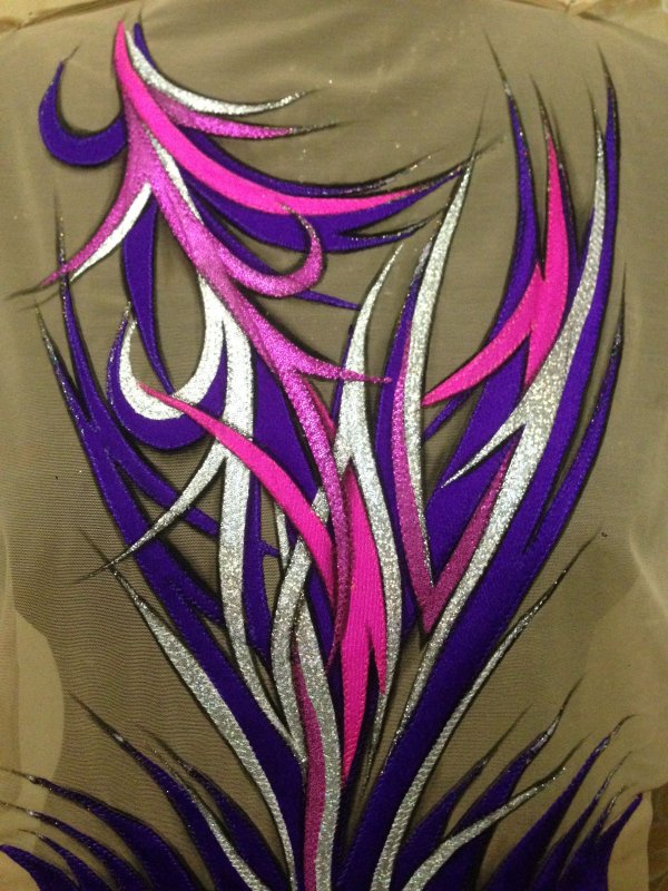 Трафарет для купальников для художественной