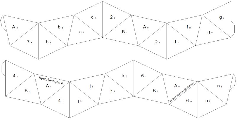 Антистресс из бумаги схема