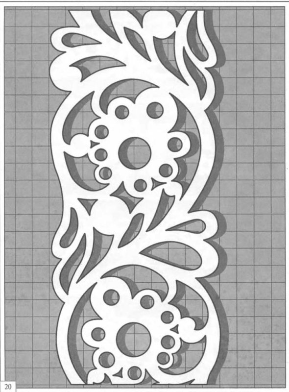 Трафареты для пропильной резьбы по дереву