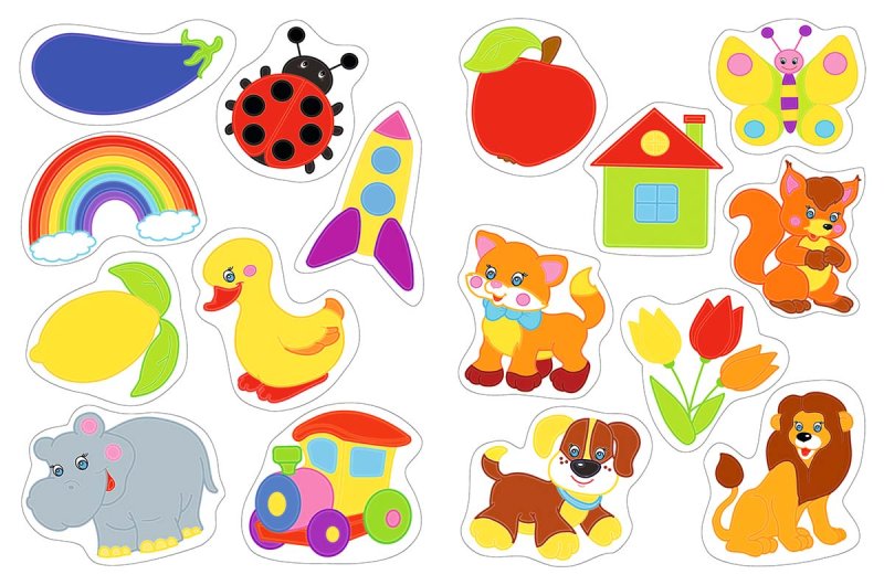 Вырезалки для дошкольников