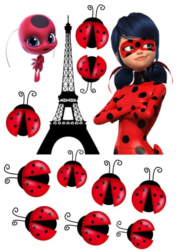 Леди баг картинки для печати